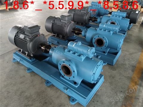 双螺杆泵型号： W4.1-0.5泵业黄山hsn三螺杆泵20螺杆泵进口