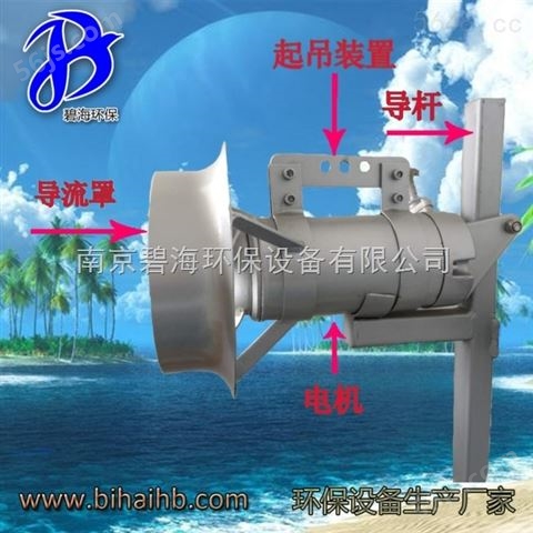 潜水搅拌机QJB1.5/6 南京碧海环保搅拌机 液体搅拌机 工业搅拌机
