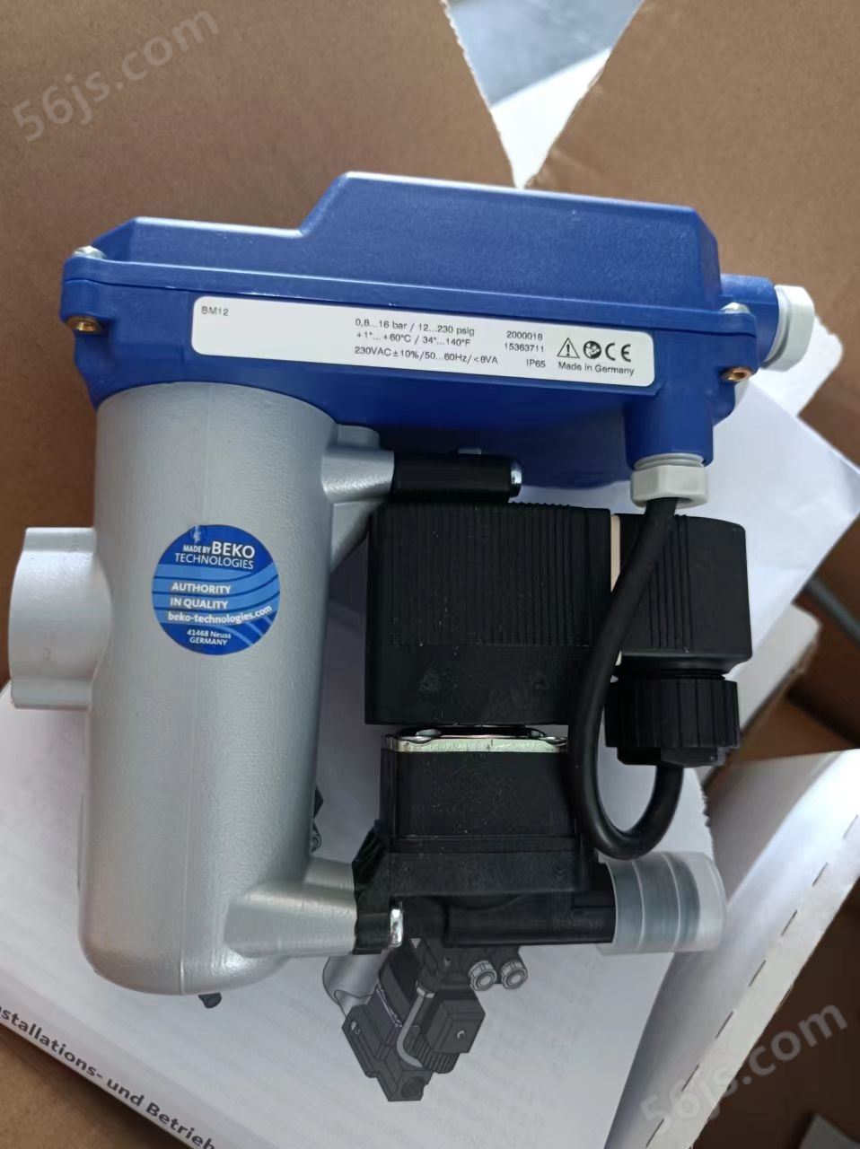 销售贝克欧12电子液位式自动排水器电磁阀