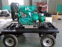 30KW柴油水泵机组HW150-12混流泵K4100D柴油机直连