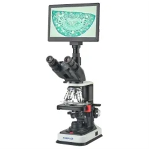 KOPPACE 40X-2500X电子复合实验室显微镜 200万像素9寸高清显示器屏